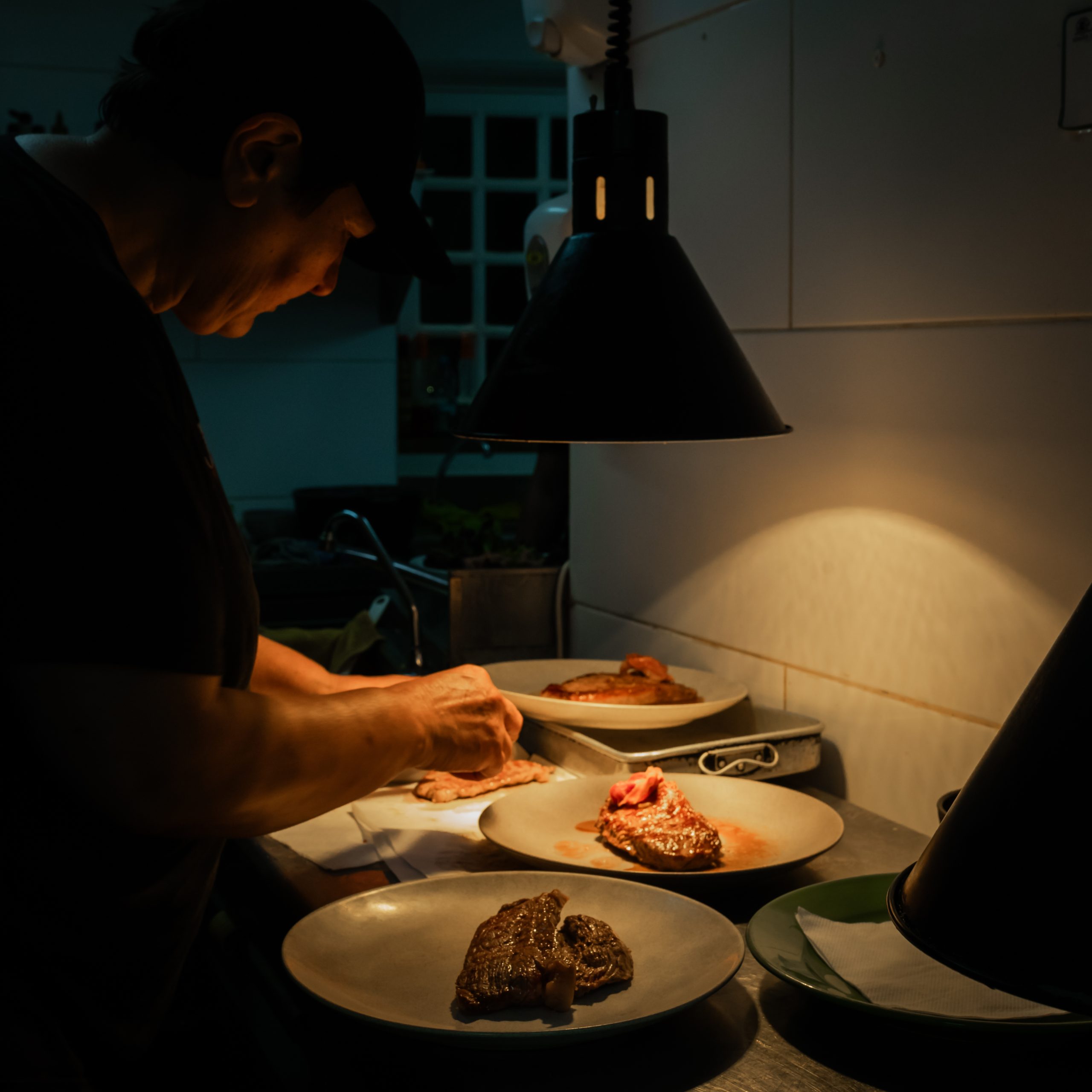Empratamento na cozinha